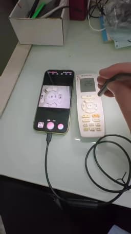iOS Endoscope Camera for iOS System HD 960P Inspection Sewer Borescope Camera for 5/6/7/8/9/10/11/12/13/14/15/16/17...