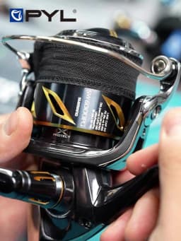 PYL Titanium Alloy Double Bearing Line Roller - Saltwater Resistant Spinning Reel Line Guide for Shimano/Daiwa Exist Upgrade