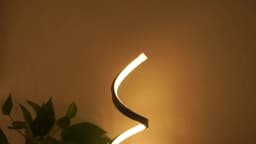 LED Night Light Spiral Table Lamp Modern Bedside Lamps Dimmable Night Lamp Office Living Room Bedroom Decoration Night Lights