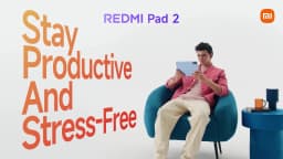 Global Version Xiaomi Redmi Pad 2 9000mAh Battery MTK Helio G100-Ultra 11' Display Fast Charging 90Hz Tablet 8MP HD Camera