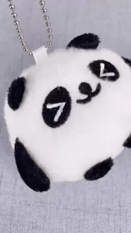 2Sizes , 7CM , 18CM Panda Decoration Gift , Stuffed Panda Animal Doll Toy