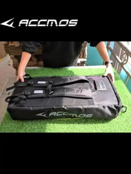 ACCMOS High-Quality Adjustable Large Bow Case with Bow Staff And Arrow Storage Bag Double Shoulder Bag Expandable High Capacity