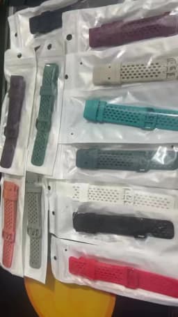 Breathable Rubber Strap For Fitbit Charge 5 Correa Sport Replacement Silicone Wristband For Fitbit Charge6 Watch Bracelet
