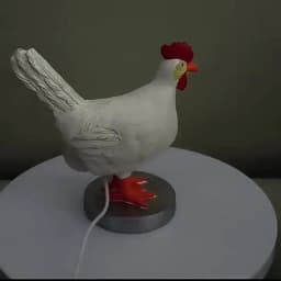 LED Night Lights Funny Animal Chick Light Easter Carnival Party Ornaments Children's Gifts Home Decoration Chicken Night Lamp