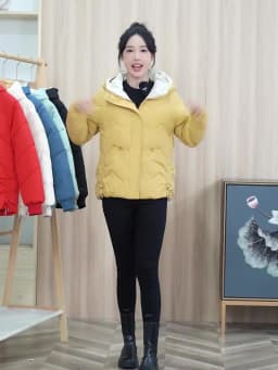 Down Padded Jacket Female 2022 New Women's Short Cotton Coat Women's Korean Version of the Warm Jacket Loose Cotton Jacket Tide