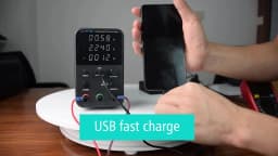 Wanptek Laboratory DC Power Supply 30V 5A 30V 10A 60V 5A 120V 3A Adjustable with USB Fast Charging Bench Switching Power Supply