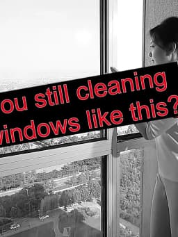 NEW Magnetic Glass Window Cleaning Tool Water Discharge Double-layer Wiper Household Special Window Cleaner For Home