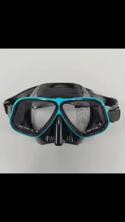 Diving Mask Plastic-Alloy Frame Scuba Equipment Snorkeling Goggles Tempered Glass