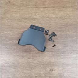 6PCS/LOT Black Plastic Light Weight Comfortable Paddle Mount Clip For OWB Holsters Sheaths Mounting Hardware Included