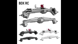 1/10 RC Crawler All Metal Front and Rear Portal Axle for Axial Capra 1.9 UTB AXI03004 Buggy F9 Wraith 90018 RR10 Upgrade Part