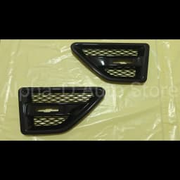 2PCS Car Side Fender Spoiler Outflow Vent For Land Rover Freelander 2 LR2 2006-2014 Racing Car Door Side Grille Vent Mesh Grill