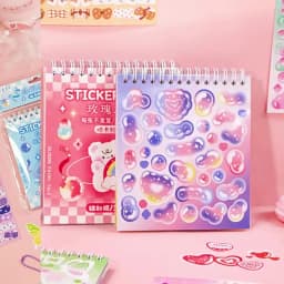 30sheets Kawaii Cartoon Mini Stickers Cute Die Cut Sticker Book Creative Decor Diary Phone Case Handmade Scrapbooking Supplies