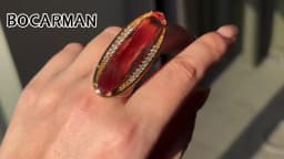 Turkish Sultanite Color-Changing Stone Oval Cut Rings for Women Change Different Colors According to Different Light Sources