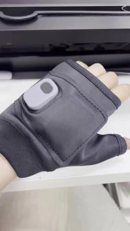 Rechargeable 3 Levels Heating Hand Warmer Thermal Gloves Electric Heated Gloves Winter Warm Outdoor Riding Skiing Mitten