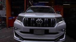 Car Head Lights Parts For New Prado 2018 2019 Cruiser LED Front Headlight Replacement DRL Daytime light Projector Facelift