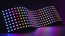 1~5Pcs WS2812B 16X16 RGB LED Digital Flexible Individually Addressable Panel Light Strip WS2812 8X8 8X32 Module Matrix Screen 5V