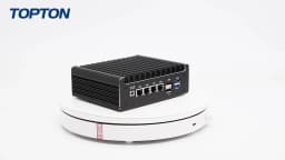 Topton Solid Fanless Firewall Mini PC Intel N150 Core I5 8250U I3 8145U 6405U 4417U 4x2.5G LAN Home NAS Server PfSense Proxmox