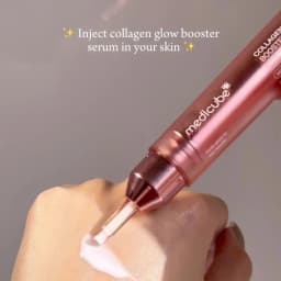 Medicube Collagen Glow Booster Serum 15ml,Smooth Texture & Quick Absorption,Hydrated Sensation,Korean Skincare,Korean Makeup