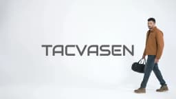 TACVASEN Heavy Duty Canvas Work Jackets Mens Construction Duck Retro Jacket Sherpa Waterproof Warm Winter Coats Cotton Pockets