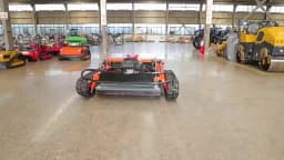 All Terrain 4x4 Lawn Mower with 60 Inch Deck and Roll Bar for Hilly Vineyards 4x4 Lawn Mower