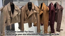 YOLOAgain Wide Shoulder Real Leather Jacket Women Oversized Genuine Leather Cropped Jacket