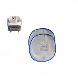 New Open-Type Automatic Cat Litter Box with Tuya Control, Replaceable Waterproof Mat, Cat Litter Box Base, Soft Cat Litter Tray