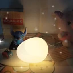 Cobblestone Night Light Modern Minimalist Atmosphere Table Top Decorative Lamp Romantic Desk Bedside Table Lamp
