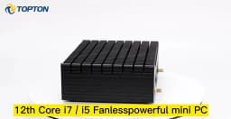 Fanless Mini PC 13th Gen Intel i7 1355U i5 1335U 2*2.5G LAN PCIE4.0 DDR4 Tunderbolt 4 eGPU Desktop PC Gamer Mini Computer WiFi6