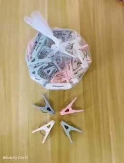 30pcs Windproof Clothespins Air Drying Clothes Socks Underwear Fixed Pins For Household Small Clips Food Snack Bag Sealing Clips