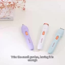 3-in-1 Electric Hair Removal Set Portable Type-C Rechargeable Shaver for Underarm Leg And Nose Hair Trimming