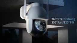  ieGeek 2K Wireless Outdoor WiFi Surveillance Camera – 360° PTZ Outdoor Camera Wireless Solar Night Vision Colour Human Detecti