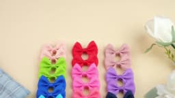 10/20/26/40pcs Random Color Bow Ribbon Hair Bow Clips Handmade Hairgripes Headwear Hairpins Baby Kids Hair Accessories