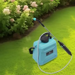8L Garden Sprayer High Efficiency Sprayer with Telescopic Rod Easy to Carry for Fertilizing/Household Cleaning/Disinfection