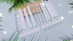 9 Pcs Adhesive Paste Wall Hanger Storage Jewelry Display Jewelry Hooks Holder Storage Organizer Earring Ring Necklace Hanger