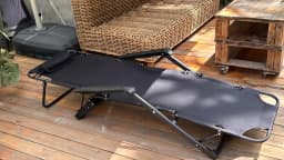 Zero Gravity Chair Reclining Camping Lounge Chair W/Removable Cushion Reclining Patio Chairs Folding Recliner for Indoor Outdoor