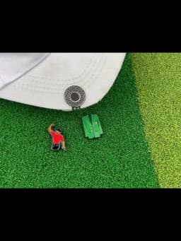 Golf Ball Mark Alloy Multicolor Tiger Green Jacket Marker Woods Mark Golf Ball Position Green Golf Hat Clip Golf Accessories
