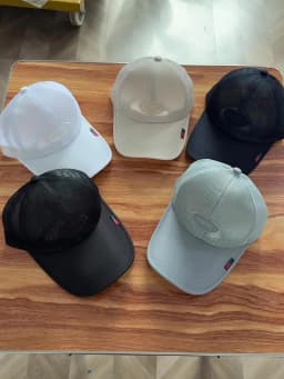 New Style Unisex Long-Brim Mesh Baseball Cap Breathable Sun Protection Trucker Hats For Men Female Outdoor Hiking Sports Caps