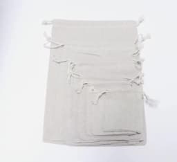 5-10pcs Cotton Bags Gift Drawstring Pouch Gift Box Packaging Bags Gift Linen Bags Jewelry Display Xmas Wedding Sack Burlap Bag