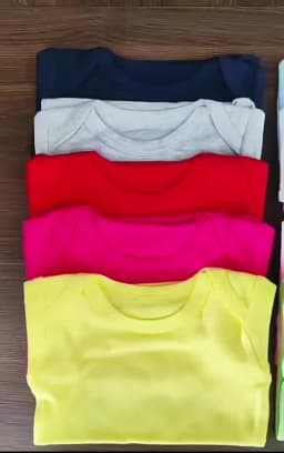 Baby Clothes 100% Cotton Short/Long Sleeve Solid Baby Bodysuit for Boys Girls 0-24M Soft Unisex Onesie Romper Newborn Outfit