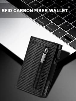 Luxury RFID Blocking Card Holder Men Wallets Money Bag Metal Credit Cardholder Aluminium Slim Thin Smart Minimalistic Wallets