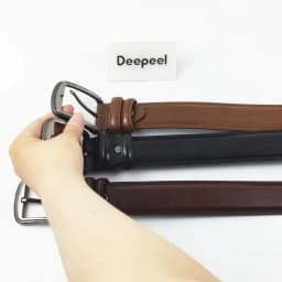 1Pc Deepeel 3.7*110-130cm Men's 2nd Cowskin Leather Belts Male Designer Business Waistband Crafts for Adults Jeans Accessories