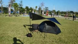 15D Silicon Coated MSR Hubba NX Style 1 Person Lightweight Backpacking Tent, Ripstop Waterproof Tent, Ultralight 1 Man