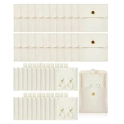 Jewelry Packaging Bag for Bracelet, Necklace, Ring, Earring Storage, Travel Package Bags, 20 Sets