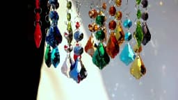 10Pcs 38mm Crystal Teardrops DIY Rainbow Maker Suncatcher Chandelier Prisms Parts Pendants Octagon Beads Window Hanging Ornament