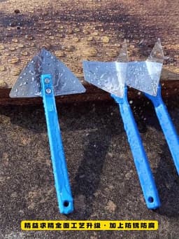 Stainless Steel Spatula Sealing Tools Corner Trowel Plastic Handle Trowel Painting Putty Internal External Corner Putty Scraper