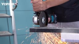 YOFIDRA 125mm Brushless Angle Grinder 4 Gear Cordless Grinding Machine Cutting Woodworking Power Tool For Makita 21V Battery Pin