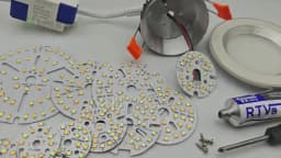 5/10Pcs LED PCB 6W 12W 18W LED Downlight Aluminum Plate Lighting Heatsink SMD5730 110lm/W Square Light Source For Panel Lamps