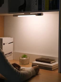 LED Digital Display Motion Sensor Night Light Type C Rechargeable Closet Light Magnetic Sensor Lamp For Cabinet Kitchen Lighting