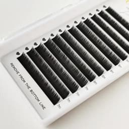 Bottom Black Lower Eyelashes Extension Short Synthetic Lashes Mink Individual Lash J/B/C Curl Super Soft Eye Cosmetic