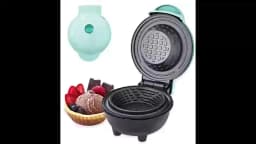 New Mini Waffle Bowl Maker 110V/220V Breakfast Machine Egg Tart Ice Cream & Egg Roll Maker for Home Kitchen Waffle Maker